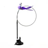 Black Sucker + wire + purple bird