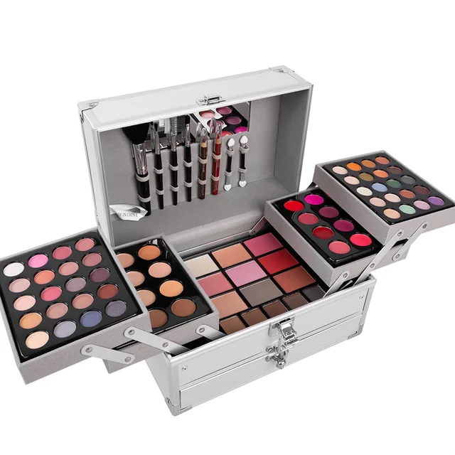 Makeup Gift Box 110 Color Private Label Custom Eye Shadow Blush Lip Gloss Repair Brush Multi-Function Palette Low Moq - Image 5