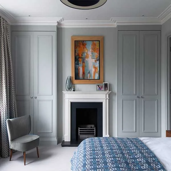 Ironing Board Wardrobe Cabinet Built-in Bed Custom Design Wardrobes Wardrobe Built-In Walk Shutters for Bedroom Hotel Use