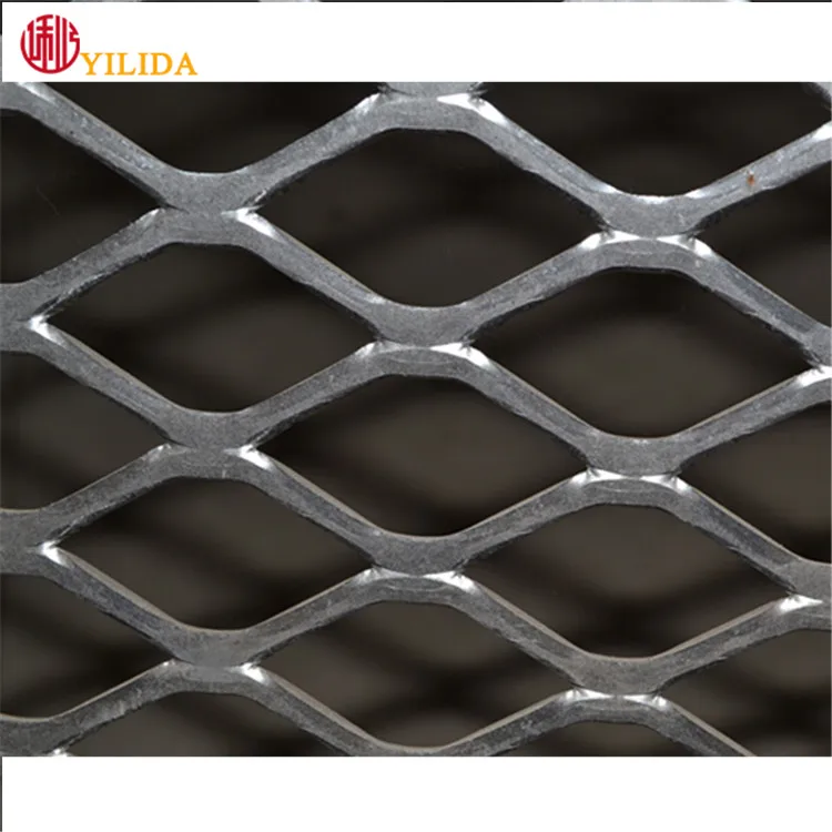 Aluminum Expanded Wire Mesh Diamond Carbon Steel Plate Speaker Grill