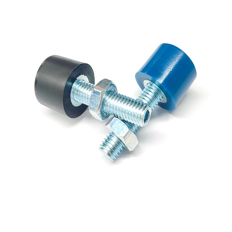 UNBH/UNBHH Stopper Bolts -Inner Hex Socket Tip With Urethane Bumper Suitable for Supporting Workpieces With Large Area