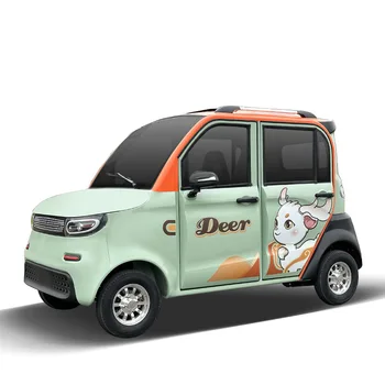 4 Wheel Enclosed Electric Scooter Car Without Driving Licence / Right ...