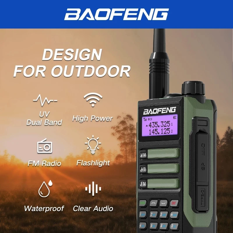 Best 2022 Baofeng Uv16 Pro High Power Antenna Walkie Talkie Typec