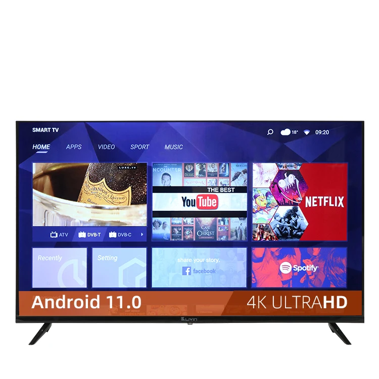 42 Led Tv 43 Inch Android Wifi 4k Uhd Smart with 43 Inch 4k Led Tv