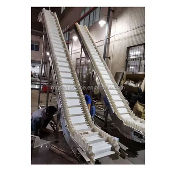 Automatic Food Inclined Conveyor Potato Chip Conveyor Packaging Machine Elevator