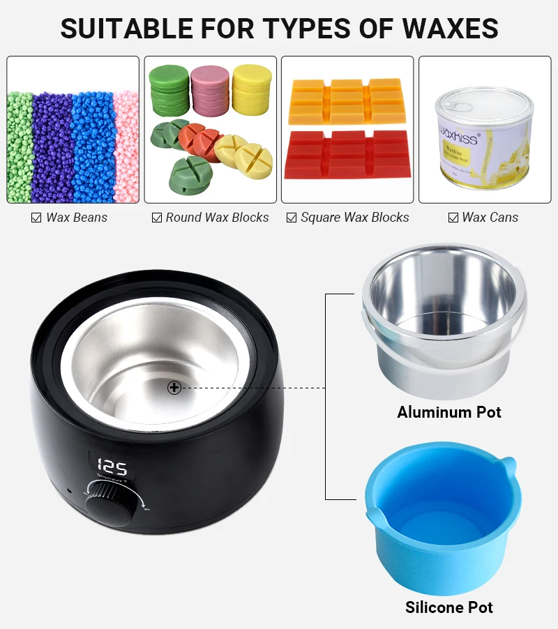500ml Capacity Wax Pot Kit Wholesale Wax Heater Best Selling Products