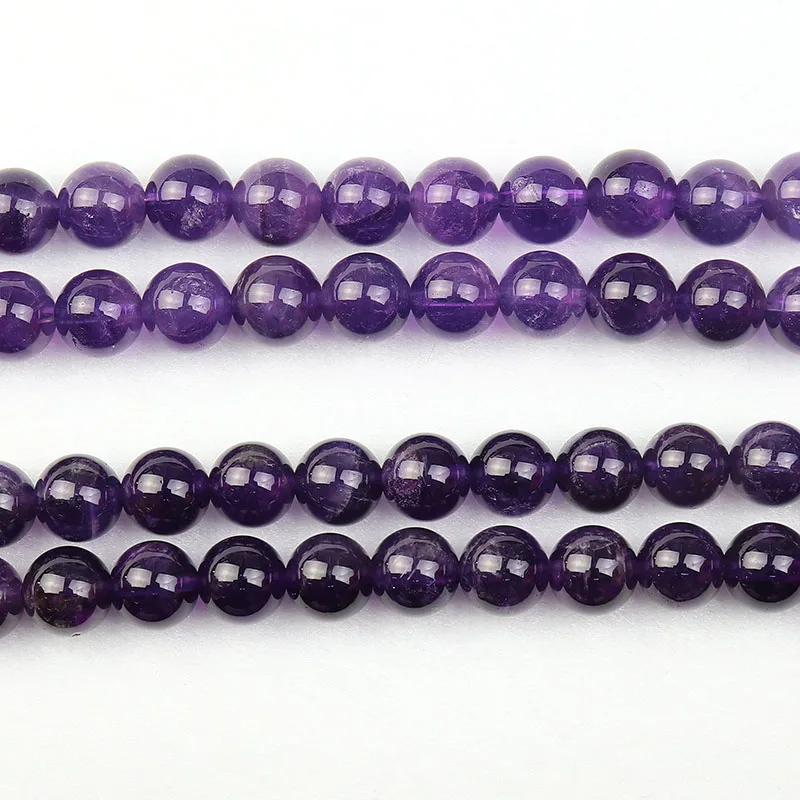 AD Beads Natural Gemstone Round Loose Beads 15 for Bracelet Necklace