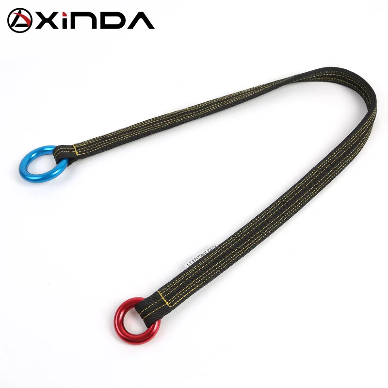 XINDA Lightweight Arborist Friction Saver Anchor Point Strap for Tree Climbing