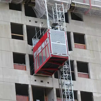 steel construction hoistway elevator bucket elevator construction mayerials portable-construction-elevator