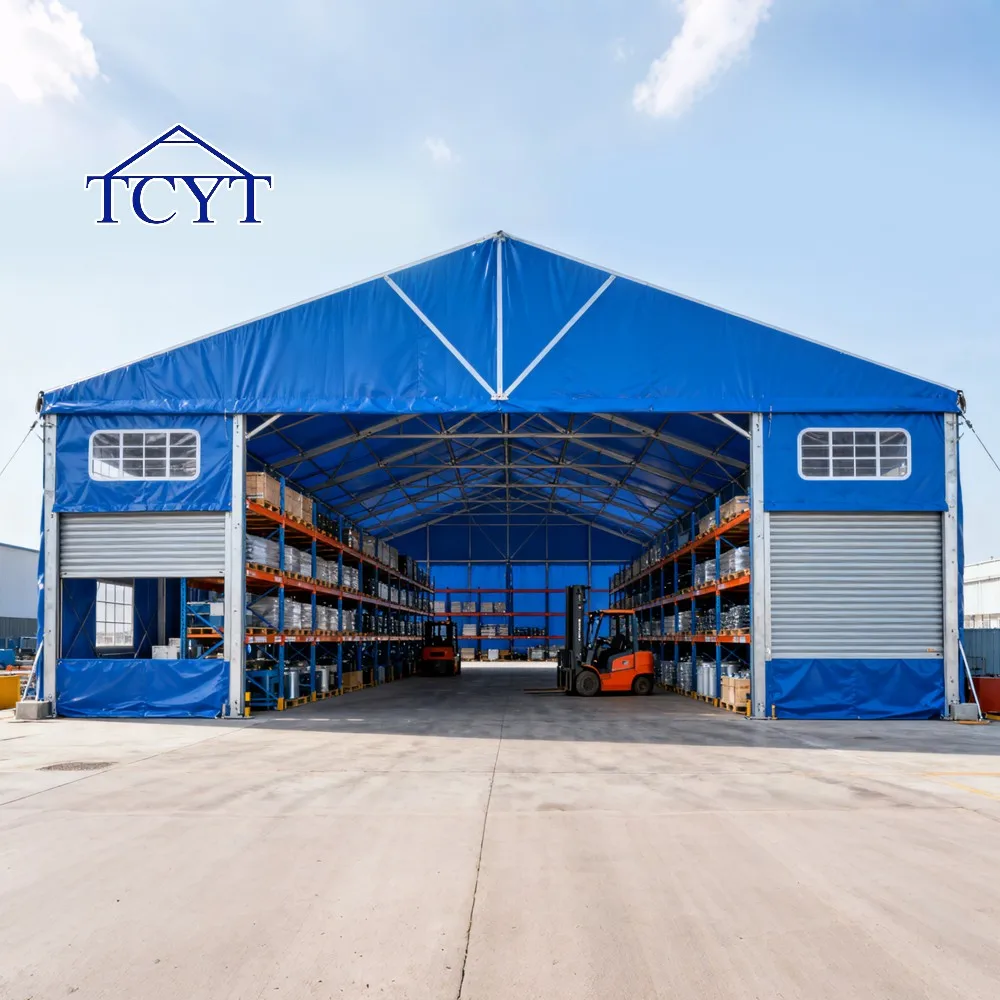 Industrial Tent Temporary Storage Tents Temporary Warehouse Tents