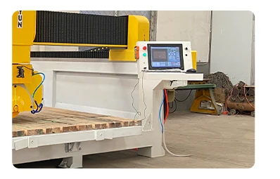 HOYUN CNC Cut Stone Granite Slab Machine - High Accuracy
