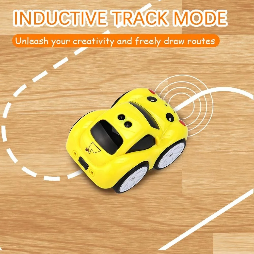 Remote Control Magic Induction Cartoon Car with Intelligent Gesture Sensing Mini Electric Vehicle for Children Interactive Play