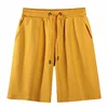 Pantalón corto de felpa 260g amarillo