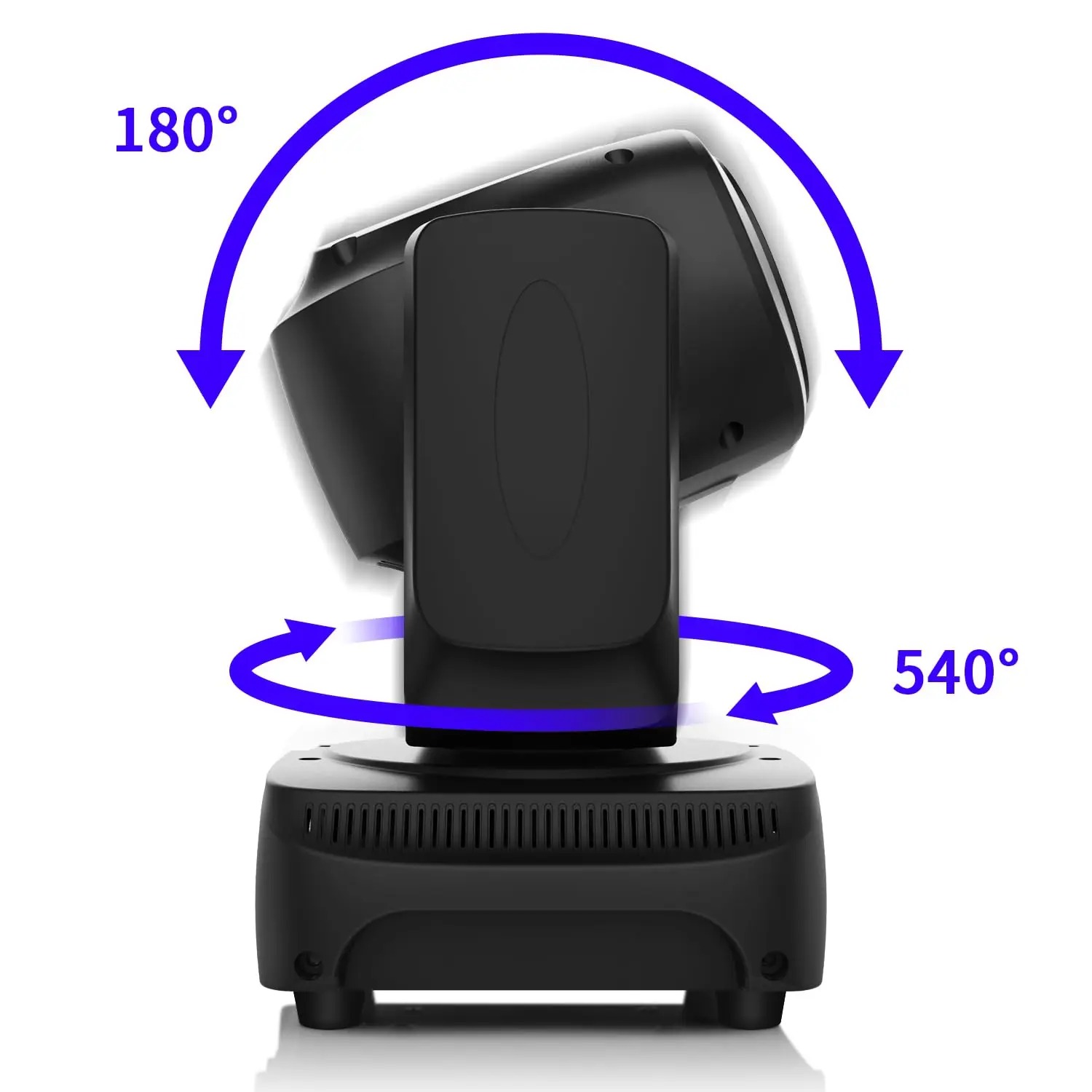 120W RGBW Dmx512 Parties Disco Stage Strobe Light Moving Head Multicolor DJ Light 4 In1 Rotatable LED Beam Lamp