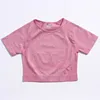 Pink short sleeve top