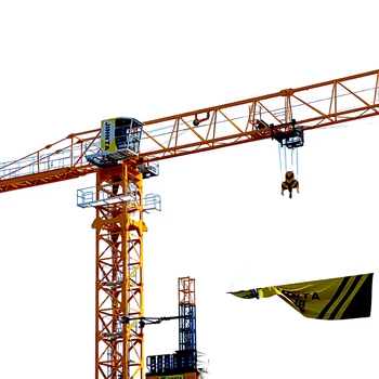 SHANXI JINNTA For Sale QTP200(C6525P-12) Construction Flat Top Tower Crane Manufacture With High Click 200Kn M Tower Cranes