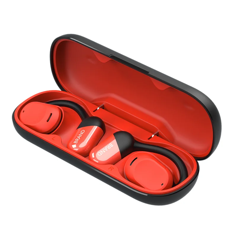 Powerful Stereo Sound Air Conduction OWS Headphones Built in 16mm Speakers Earhook Earphone 16hrs Playtime Wireless Earbuds