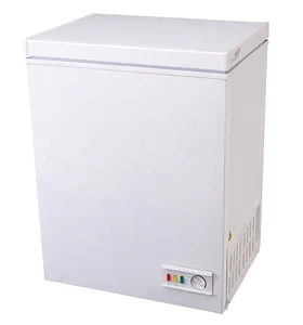 Hot Sales 198L Factory Supply Energy-saving Low-noise and Silent Glass Door Chest Freezer for Household Use