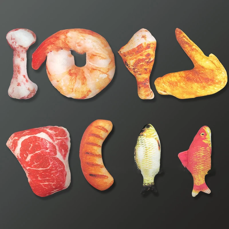 Eco Friendly Dog Plush Interactive And Simulation Food Toys Dog Plush