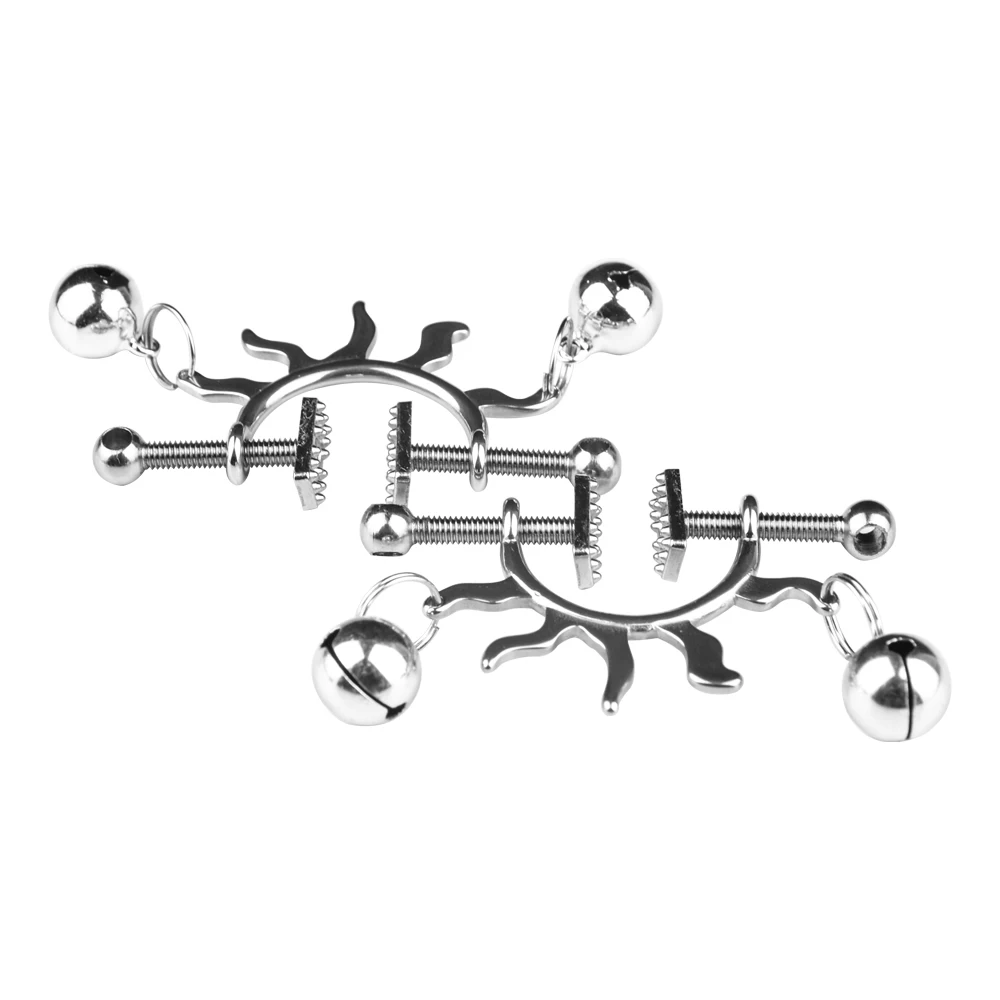 QKKQ Metal Golden Chain Nipple Clamps Nipple Stretching for Female Flirting  Erotic Toys Wholesale Price