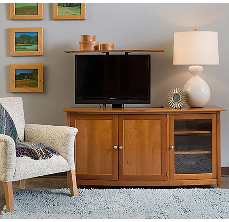 Motorized Remote Control Drop Down TV Lift Automatic System Electric Under Bed TV Lift Stands for 32-70"