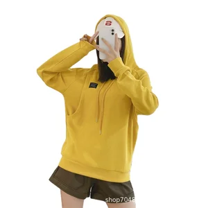 Cotton  Nursing Sweatshirt with PULLOVER Closure Hood That Opens on Both Sides for Easy Breastfeeding