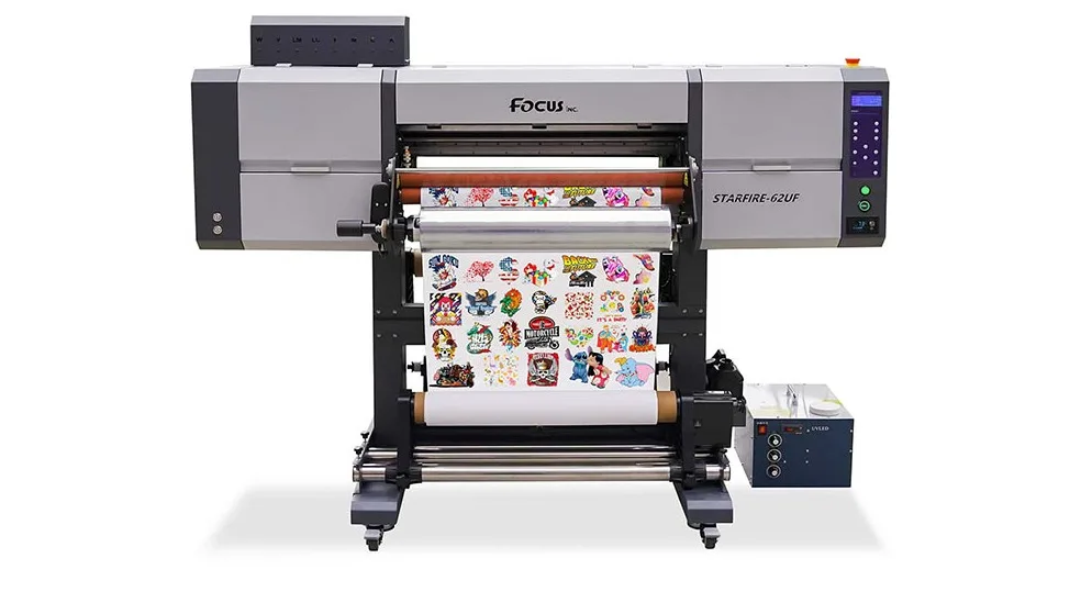 Label Printing Machine Roll Sticker Printer Uv Dtf Printer With