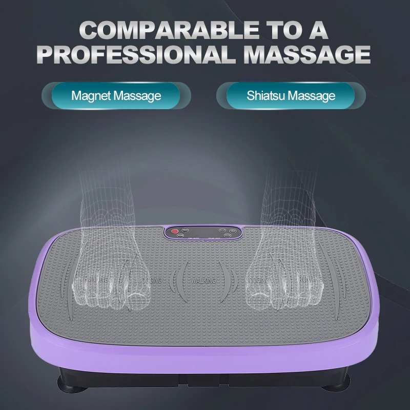 Professional 4d Vibration Plate Platform Power Fit Full Whole Body Vibration Platform Machines