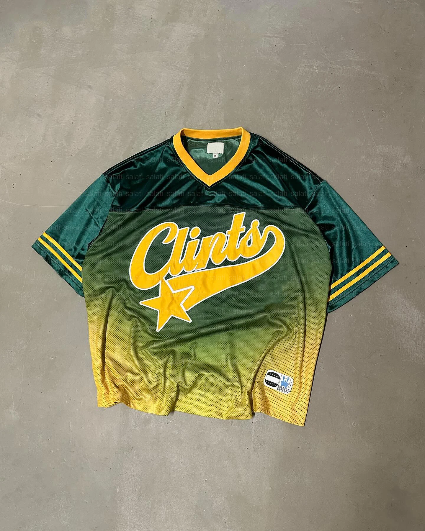 Custom Design Embroidery T-shirt Cotton Boxy Oversized Classic Mesh Sports Shirts Baseball Basketball Soccer Football Jersey Men gallery 7