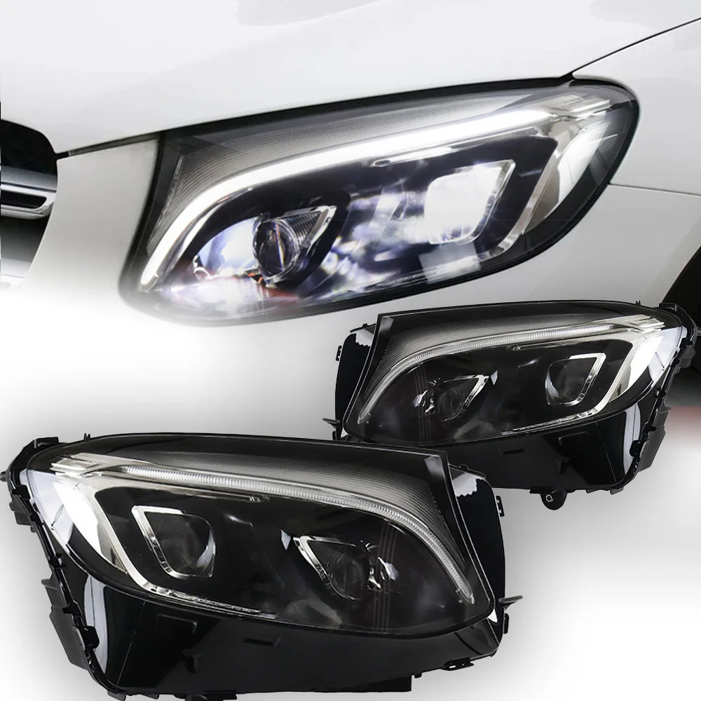 LED Headlights for Mercedes-Benz GLC X253 (2015-2020) - Projector