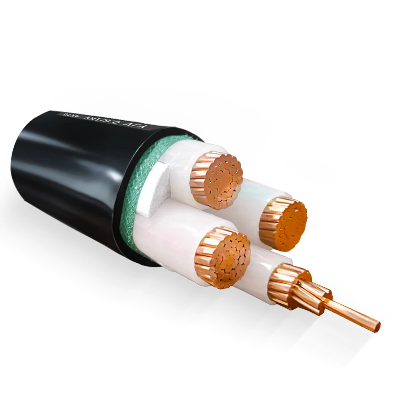 Low-voltage Cable Oxygen-free Copper 4/5 Core Flame-retardant Yjv Cable Engineering Power Cable U1000 R2V RO2V