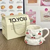 [Gift Box Set] Hand-Squeezed Mug - Cherry