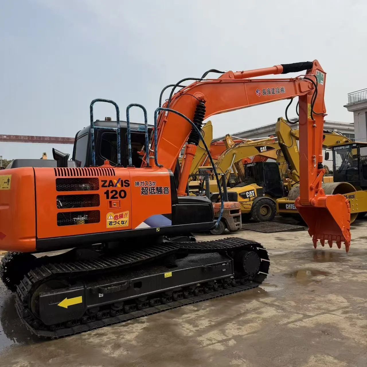 hiyo Original Japan Good Condition Second Hand Hitachi ZX120 Excavator