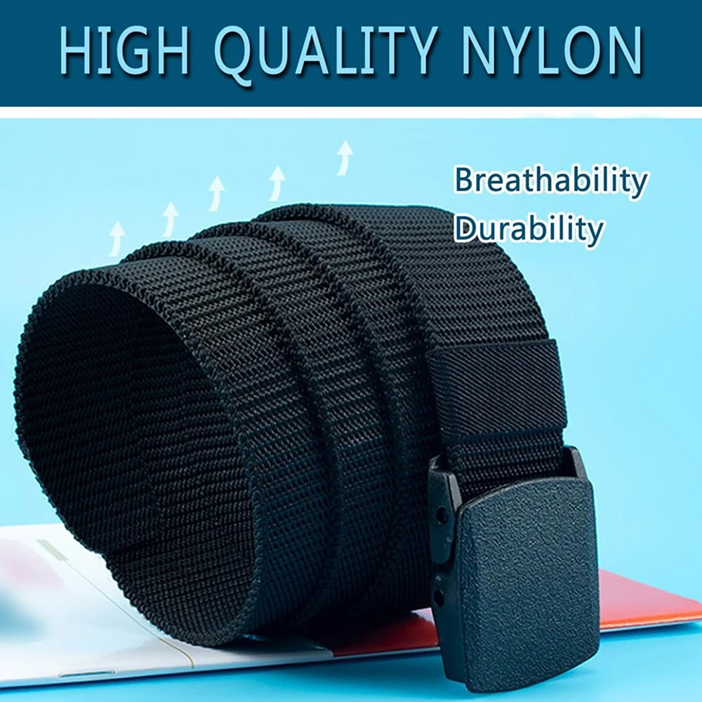 Hot Selling Fashionable Durable Stab-proof Sports Waterproof Men Tactical Belt Nylon Ratchet Training Belt