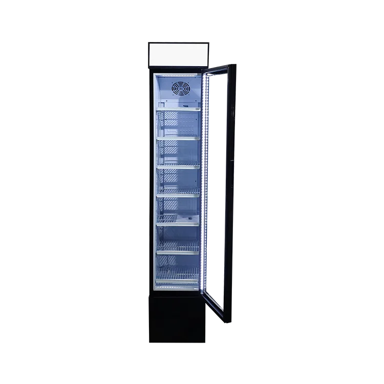 MEISDA SC105B SAA 105L Slim Glass Door Cold Drink Display Refrigerator