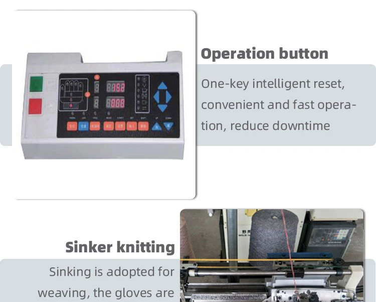 Best Selling Anti Static Price Knitting Electronic Hand Glove Making Machine Automatic