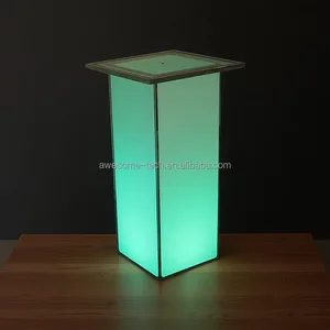 Modern LED Bar Table Luminous Lighting Indoor Home Bar Furniture for Wedding Event Party Decor Glowing Furniture for Home Use