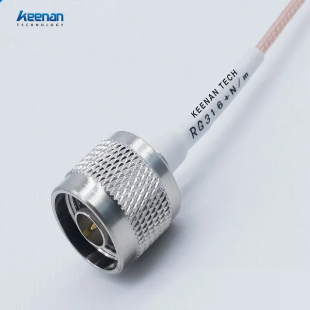 50Ohm Low Loss RG316 RG178 RG179 RG142 RG400 Coaxial Cable with With Certification
