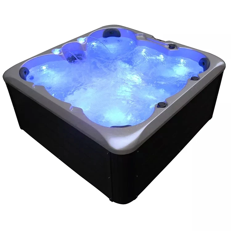 CE/SAA/ETL Approved American Acrylic Hot Tub with 5 Years Warranty 3KW Heater and 26 Jets for Outdoor Relaxation