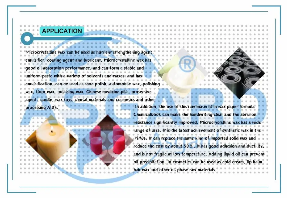 High Viscosity Soft Yellow Granular Refined Microcrystalline Wax For