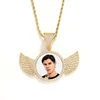 Wings gold + 60cm twist chain