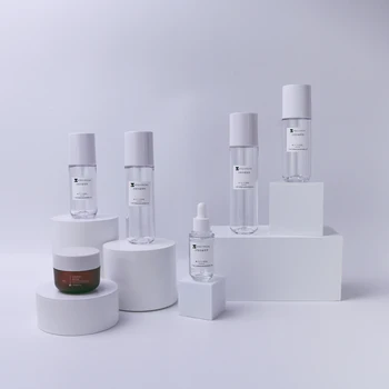 Manufacture PET Bottle Skincare Plastic Packaging 30ml 80ml 100ml 120ml 150ml Fine Mist Spray Bottle 50g Face Cream Jars