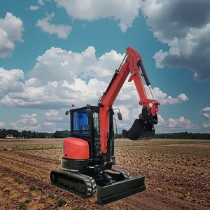 Factory Directly Sale Small Digger CE EPA Mini Bagger Excavator Machine Mini Excavator 3.5 Ton With Attachment