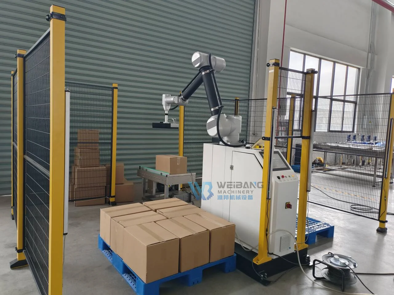 Hot Sale Intelligent Robot Automatic Cardboard Boxes Cartons Palletizing Robot Stacking Robot