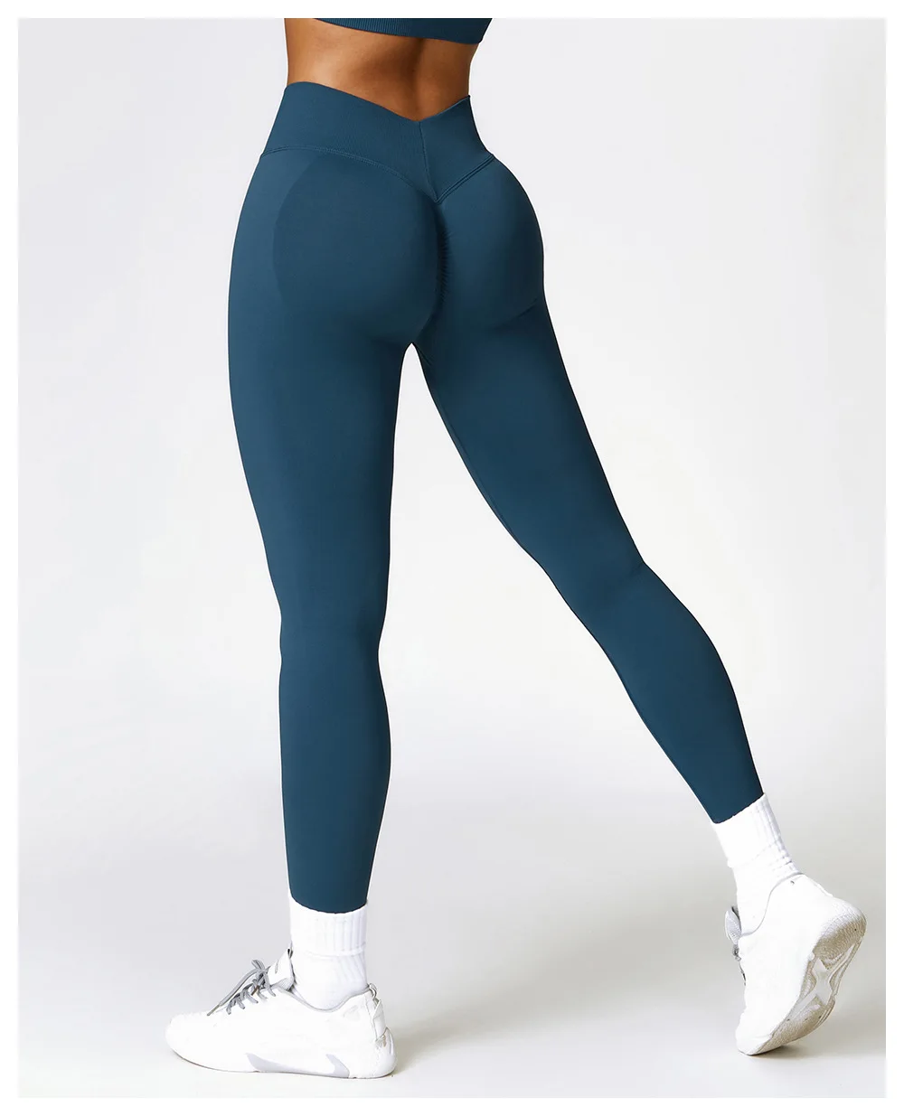 High Waisted Gym Sports Workout Yoga Pants Leggings Wholesale Seamless ...