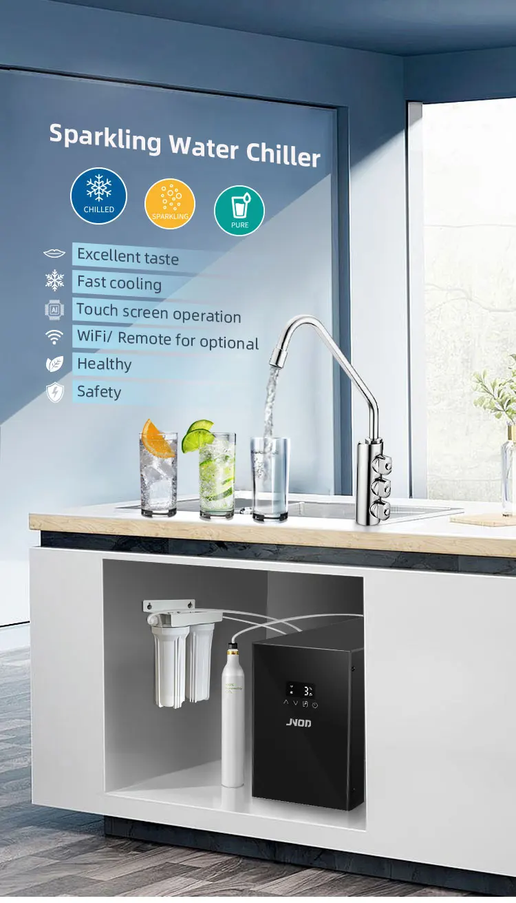 Under Counter Sparkling Water Chiller Cooler Carbonated Soda Water