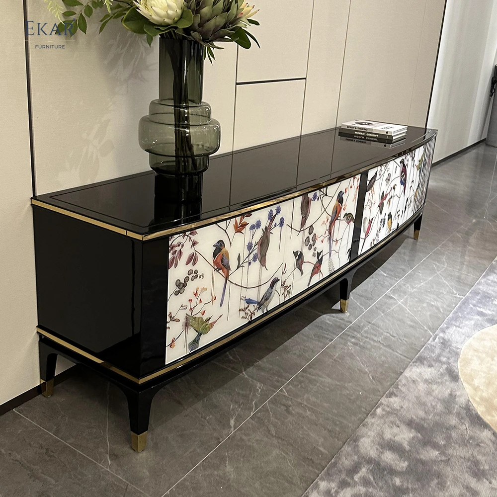 product crystal artistry tv cabinet combine entertainment and elegance with exquisite craftsmanship-61