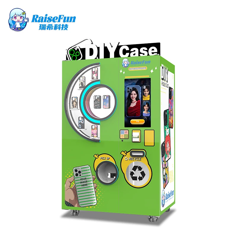 product phone case vending machine diy mobile printing custom 3d print automatic commercial cell photo making instant-0