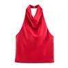 bright red top