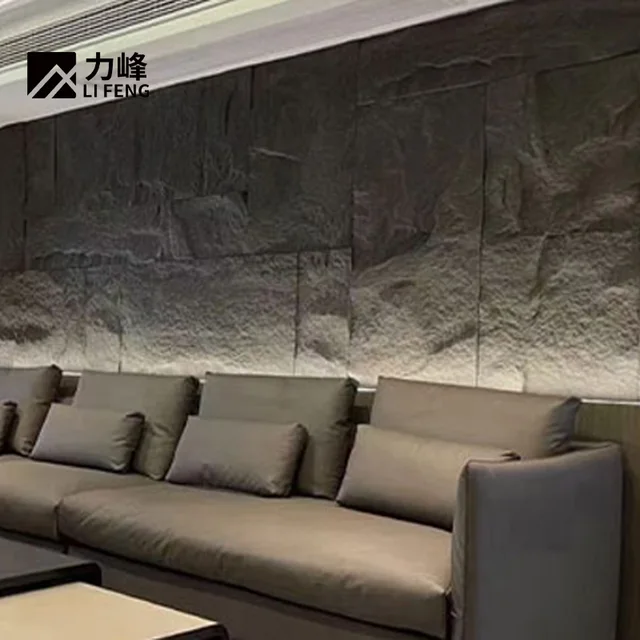 Hot Sale Pu Stone Wall Panels Exterior Lightweight Polyurethane Stone Wall Panel For Outdoor
